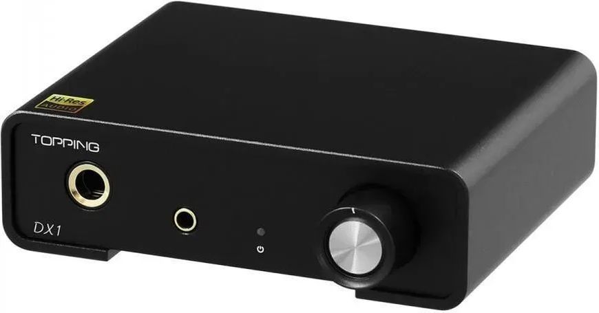 ЦАП з підсилювачем для навушників Topping DX1 Black 612130 фото