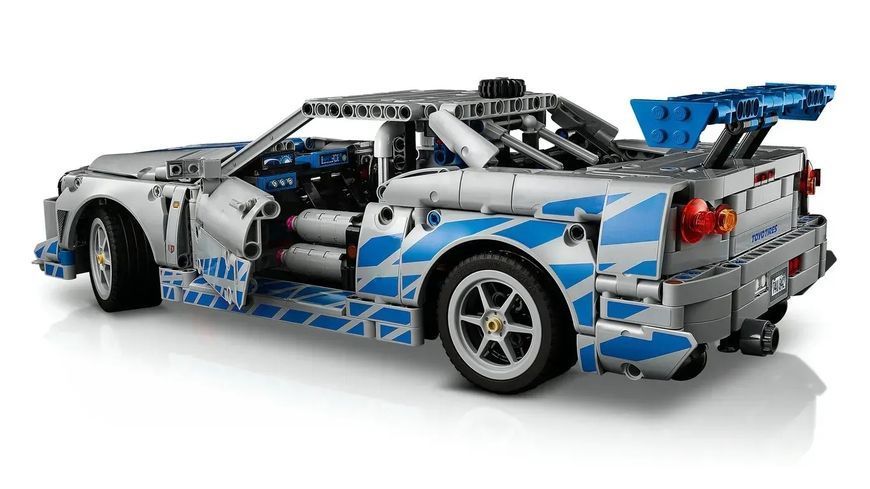 Авто-конструктор LEGO Technic Подвійний форсаж Nissan Skyline GT-R (R34) (42210) 613405 фото