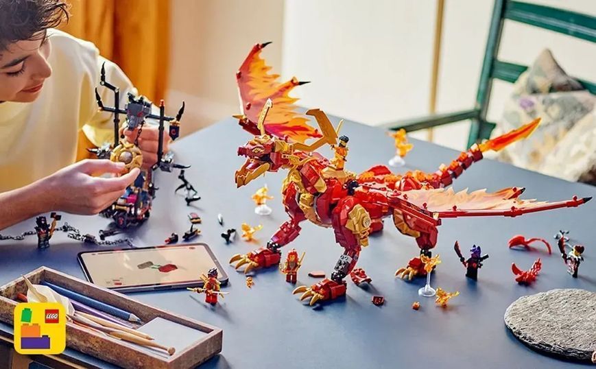 Блочный конструктор LEGO Ninjago Источник Дракон движения (71822) 613428 фото