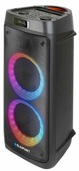 Портативна акустична система Power Audio BLAUPUNKT PB05DB, 500 Вт, Bluetooth, акумулятор 8 годин, мікрофонний та гітарний входи, мікрофон у комплекті 617115 фото