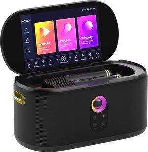 Power Audio IKARAO SHELL S1, BT, Wi-Fi, батарея 8 годин, 10.1-дюймовий сенсорний екран, два бездротових мікрофони в комплекті 2044820 фото
