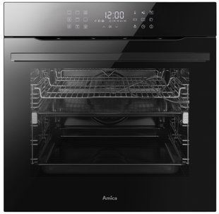 Духова шафа AMICA ED97599BA+ X-TYPE Steam Po OpenUp Електрична парова Чорний A+ Термощуп 476762 фото