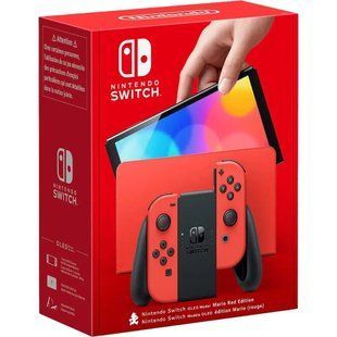 Портативная игровая приставка Nintendo Switch OLED Model Mario Red Edition 034467 фото