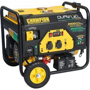 Комбінований генератор (газ-бензин) Champion CPG3500E2-DF-EU 015303 фото
