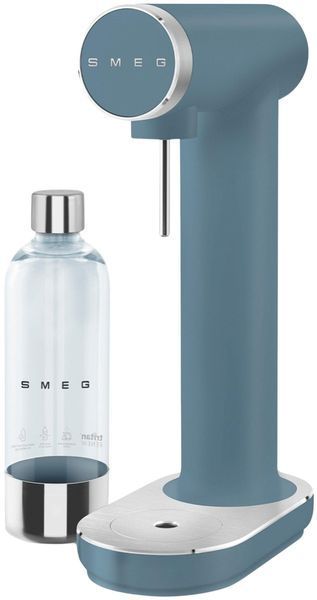 Сатуратор SMEG Collezione SKC01SBM Синій + пляшка 2093295 фото
