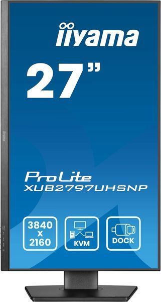 Монітор IIYAMA ProLite XUB2797UHSNP-B1 27" 3840x2160 IPS 4 мс [GTG] 2036683 фото