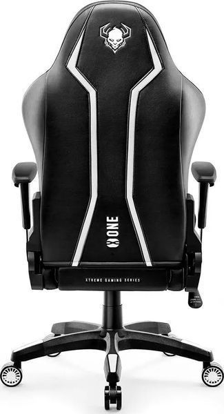Комп'ютерне крісло для геймера Diablo Chairs X-One 2,0 King Size Black/White 018950 фото