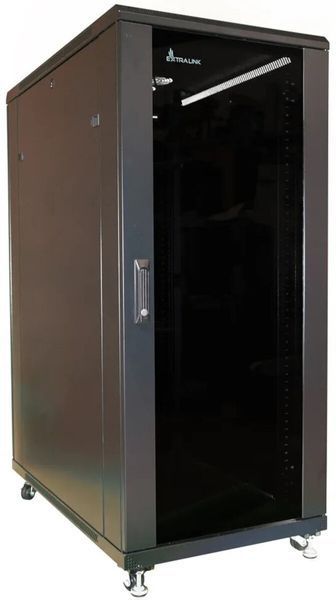Шафа RACK EXTRALINK 19" 37U EX.14435 800 x 800 мм, стояча, чорна 454192 фото