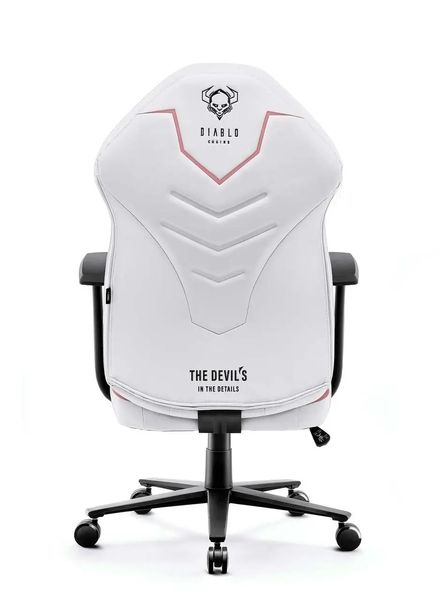 Комп'ютерне крісло для геймера Diablo Chairs X-Gamer 2,0 Normal Size Marshmallow Pink 360642 фото