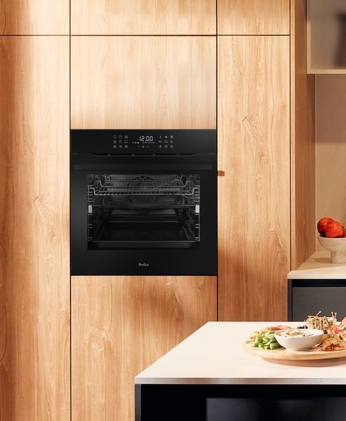 Духова шафа AMICA ED97599BA+ X-TYPE Steam Po OpenUp Електрична парова Чорний A+ Термощуп 476762 фото