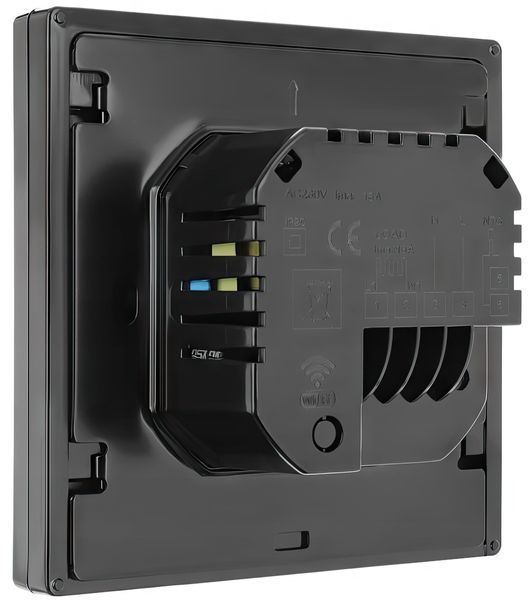 Плівка гріюча інфрачервона MISSION AIR Black Silver PTC 160 Вт/м2 2.5 м&sup2; шир. 100 см + регулятор Libra Чорний Wi-Fi e2065796 фото