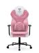 Комп'ютерне крісло для геймера Diablo Chairs X-Gamer 2,0 Normal Size Marshmallow Pink 360642 фото 2