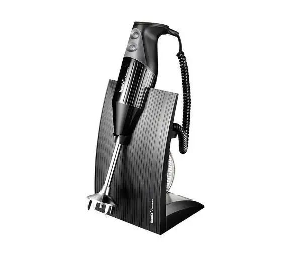 Погружной блендер Bamix Swissline M200 black 015627 фото