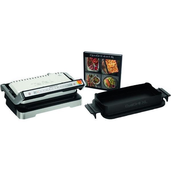 Електрогриль притискний Tefal OptiGrill 4in1 XL GC784D30 012552 фото