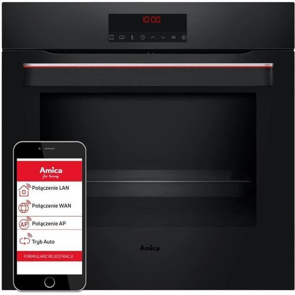 Духовка электрическая Amica ED57638BA+ Q-TYPE WiFi 011663 фото