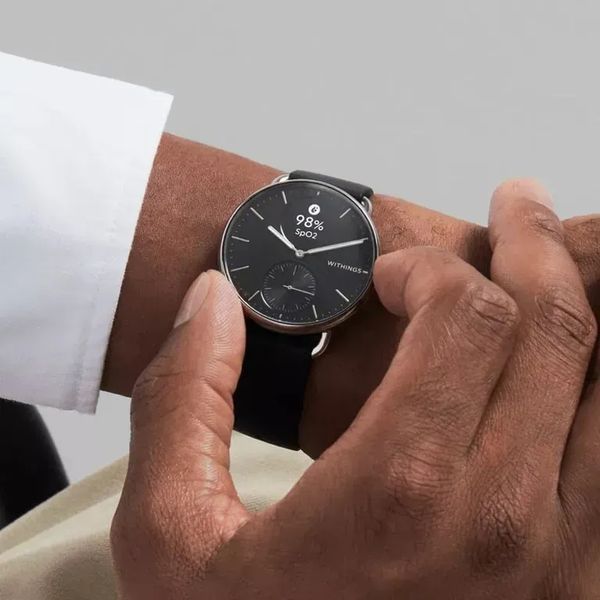 Смарт-часы Withings ScanWatch 2 38mm Steel Black 613276 фото