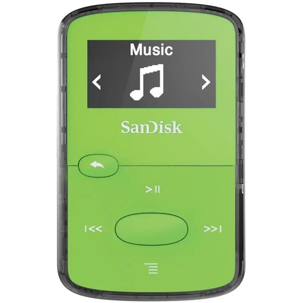 Компактний MP3 плеєр SanDisk Sansa Clip Jam Green 8GB (SDMX26-008G-G46G) 170420 фото