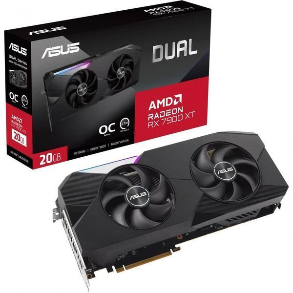 Відеокарта ASUS DUAL-RX7900XT-O20G (90YV0IV2-M0NA00) 013641 фото