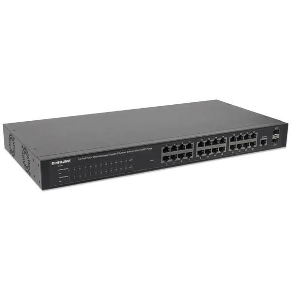 Коммутатор управляемый Intellinet IPS-24GM02-240W (560559) 018170 фото