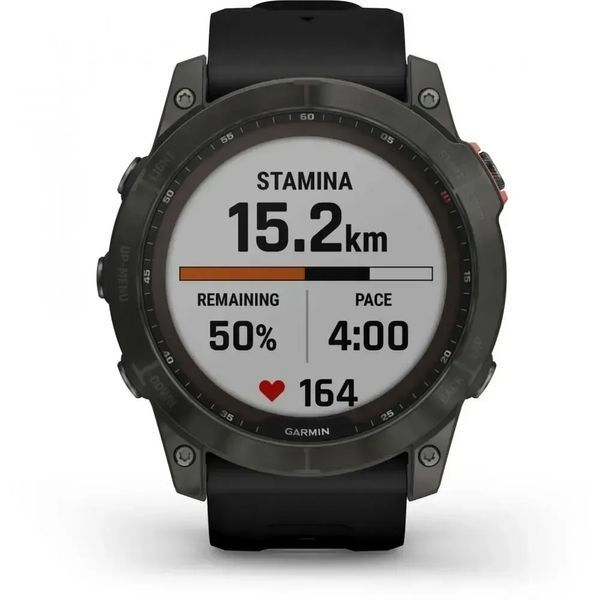 Смарт-годинник Garmin Fenix 7X Solar Slate Gray with Black Band (010-02541-00/01/0A) 612646 фото