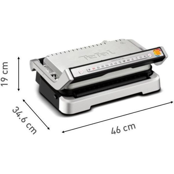Електрогриль притискний Tefal OptiGrill 4in1 XL GC784D30 012552 фото