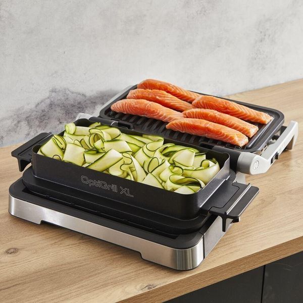 Електрогриль притискний Tefal OptiGrill 4in1 XL GC784D30 012552 фото