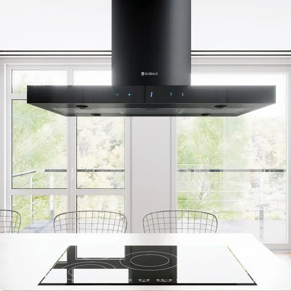 Вытяжка Т-образная Globalo Verta Isola 90.2 Black 010854 фото