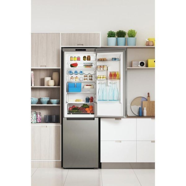 Холодильник з морозильною камерою Indesit INFC9 TI22X 040883 фото
