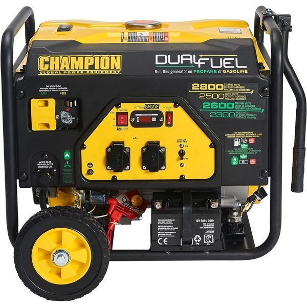 Комбинированный генератор (газ-бензин) Champion CPG3500E2-DF-EU 015303 фото