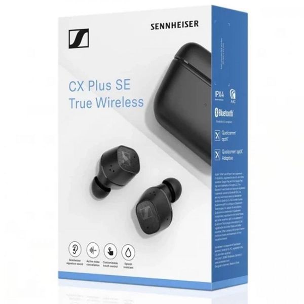 Навушники TWS Sennheiser CX PLUS SE True Wireless Black (509247) 029312 фото