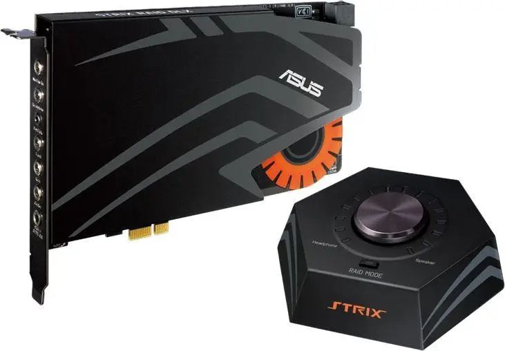 Звуковая карта внутренняя Asus Strix Raid DLX (90YB00H0-M0UA00) 333842 фото