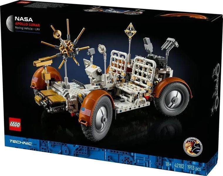 Блочный конструктор LEGO Лунный автомобиль NASA Apollo (42182) 613472 фото