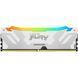 Память для настольных компьютеров Kingston FURY 32 GB (2x16GB) DDR5 6000 MHz Renegade RGB White/Silver (KF560C32RWAK2-32) 033763 фото 1