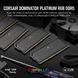 Пам'ять для настільних комп'ютерів Corsair 64 GB (2x32GB) DDR5 5200 MHz Dominator Platinum RGB (CMT64GX5M2B5200C40) 027643 фото 3