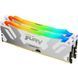 Память для настольных компьютеров Kingston FURY 32 GB (2x16GB) DDR5 6000 MHz Renegade RGB White/Silver (KF560C32RWAK2-32) 033763 фото 5