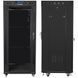 Шафа RACK LANBERG 19" 27U FF01-6627-12BL 600 x 600 мм, стояча, чорна 470955 фото 5
