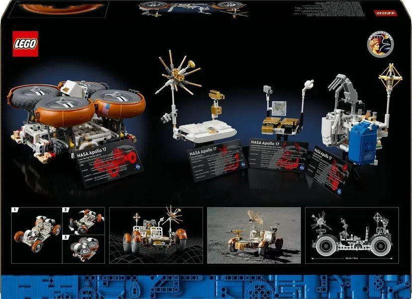 Блочный конструктор LEGO Лунный автомобиль NASA Apollo (42182) 613472 фото