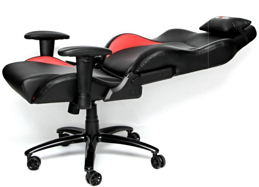 Игровое кресло E-BLUE Red Fighter C2 Черно-красное 551458 фото