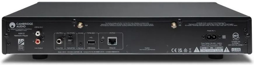 Мережевий аудіопрогравач Cambridge Audio AXN10 Luna Grey 607120 фото