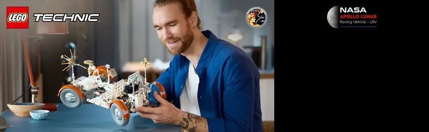 Блочный конструктор LEGO Лунный автомобиль NASA Apollo (42182) 613472 фото