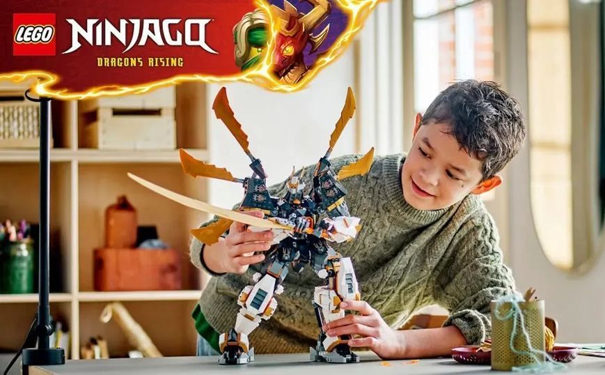 Блочный конструктор LEGO Ninjago Механический Титан-Дракон Коула (71821) 613358 фото
