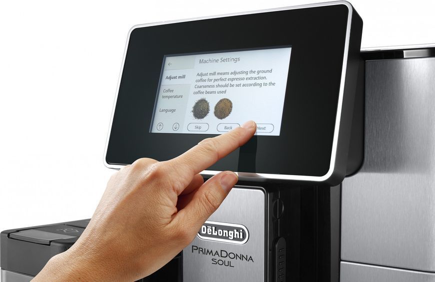 Кофемашина автоматическая Delonghi PrimaDonna Soul ECAM 610.75.MB 016399 фото