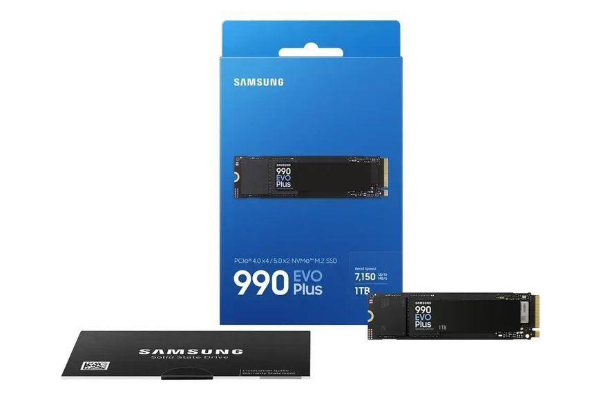 SSD накопитель Samsung 990 Evo Plus 1 TB (MZ-V9S1T0BW) 531128ua фото