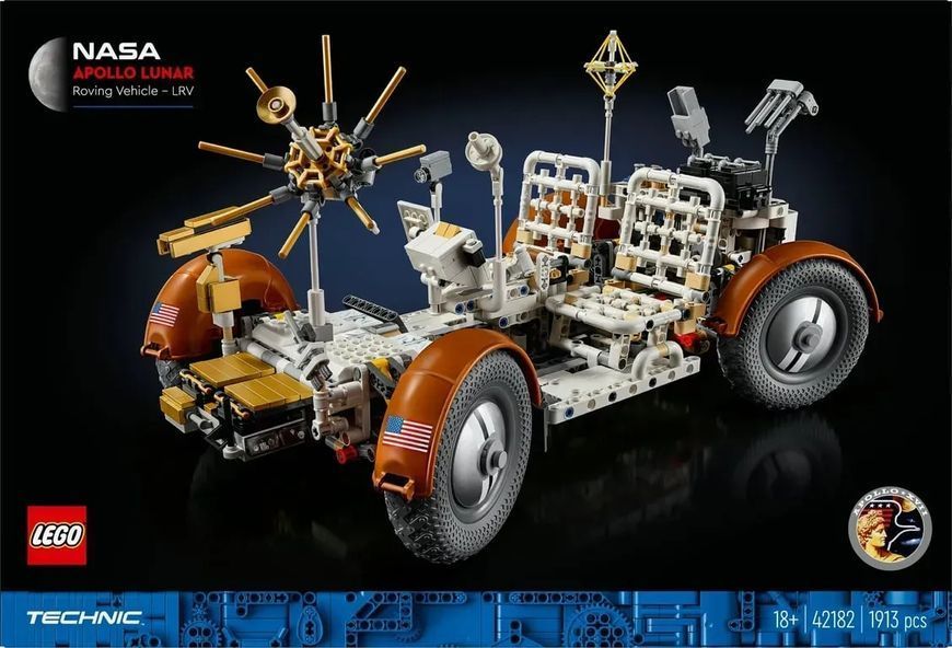 Блочный конструктор LEGO Лунный автомобиль NASA Apollo (42182) 613472 фото