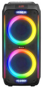 Power Audio DENVER BPS-458, 100 Вт, Bluetooth, акумулятор 4 години, бездротовий мікрофон у комплекті, функція True Wireless Stereo 2024712 фото