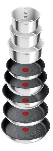Набор сковород и кастрюль TEFAL Emotion L897SJ04 (20 предметов) 2050795 фото
