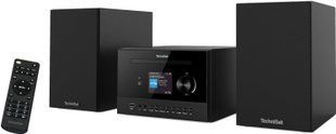 Музична система TECHNISAT Classic 800 IR Black, інтернет-радіо, Wi-Fi, Bluetooth, кольоровий дисплей, CD/-R/-RW, FM-тюнер 2078754 фото