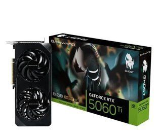 Видеокарта Gainward GeForce RTX 5060 Ti Ghost OC 8 GB (NE7506TT19P1-GB2062B) 614976 фото