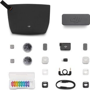 Бездротова система DJI Mic Mini 2S (2 TX + 1 RX + зарядний чохол) 2143744 фото