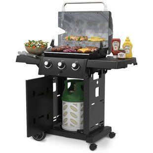 Гриль садовый газовый BROIL KING Royal 320 Shadow 8.8 кВт 55 x 36.5 см 873647 фото